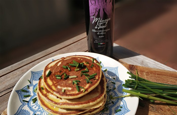 Pancake di ceci